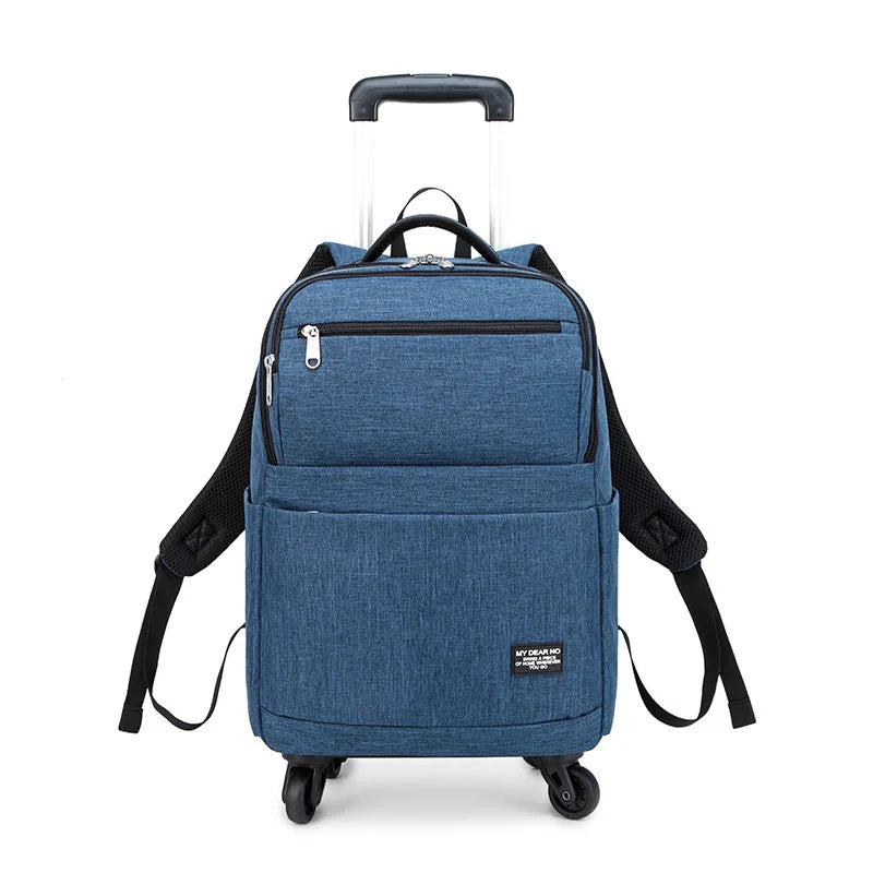 Fashion Spinner High Quality Rolling Luggage Blackpack