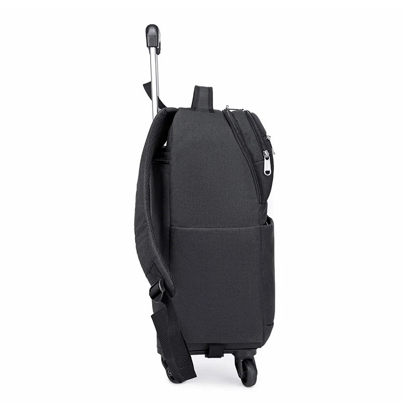 Fashion Spinner High Quality Rolling Luggage Blackpack