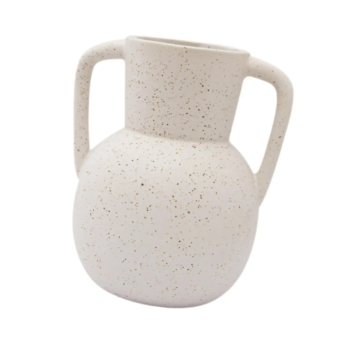 Plant Pot Holder Decors Desktop Display Floral Arrangements Ceramic Flower Vase for Office Fireplace Entryway Living Room Indoor