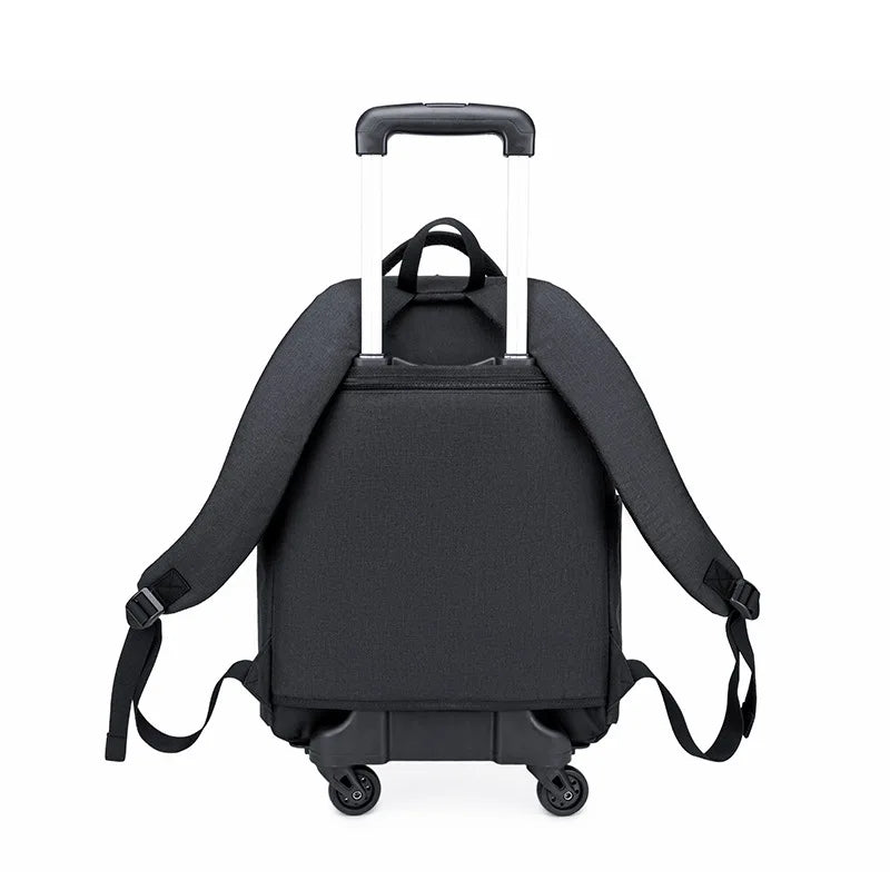 Fashion Spinner High Quality Rolling Luggage Blackpack