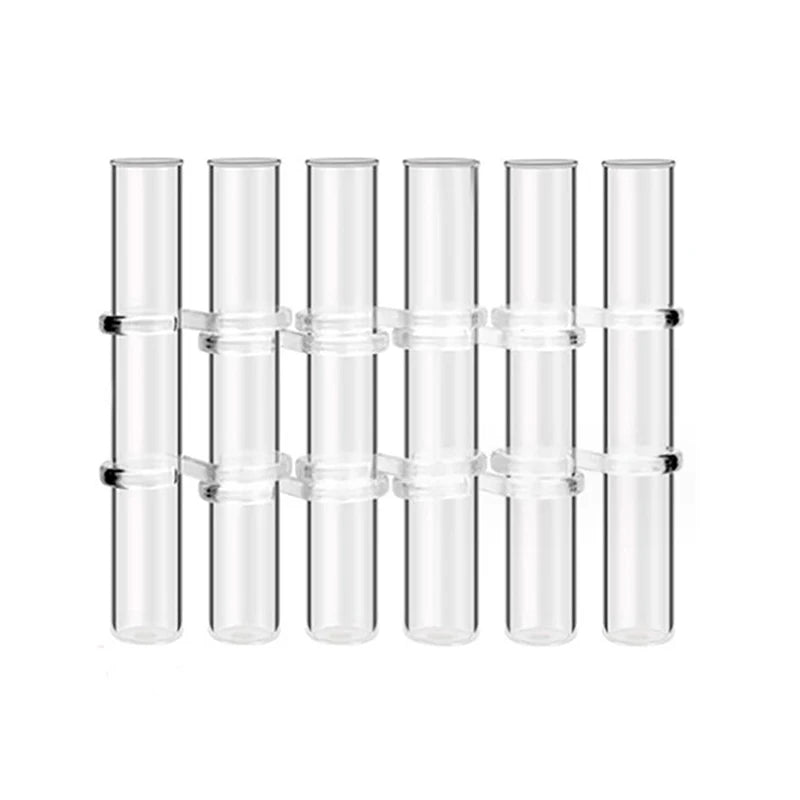 Hinged Flower Glass Vase Test Tube Creative Plant Holder Hydroponic Container Living Room Office Dining Table Floral Home Decor