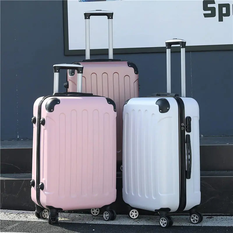 Man And Women Travel Luggage Business Trolley Suitcase Bag Spinner Boarding 20/22/24/26/28 Inch Universal Wheel